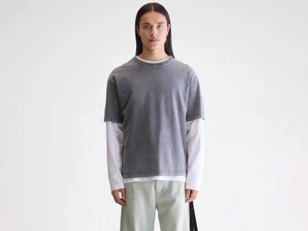 Vouch short-sleeve t-shirt (252 / M / BLACK BLUE)